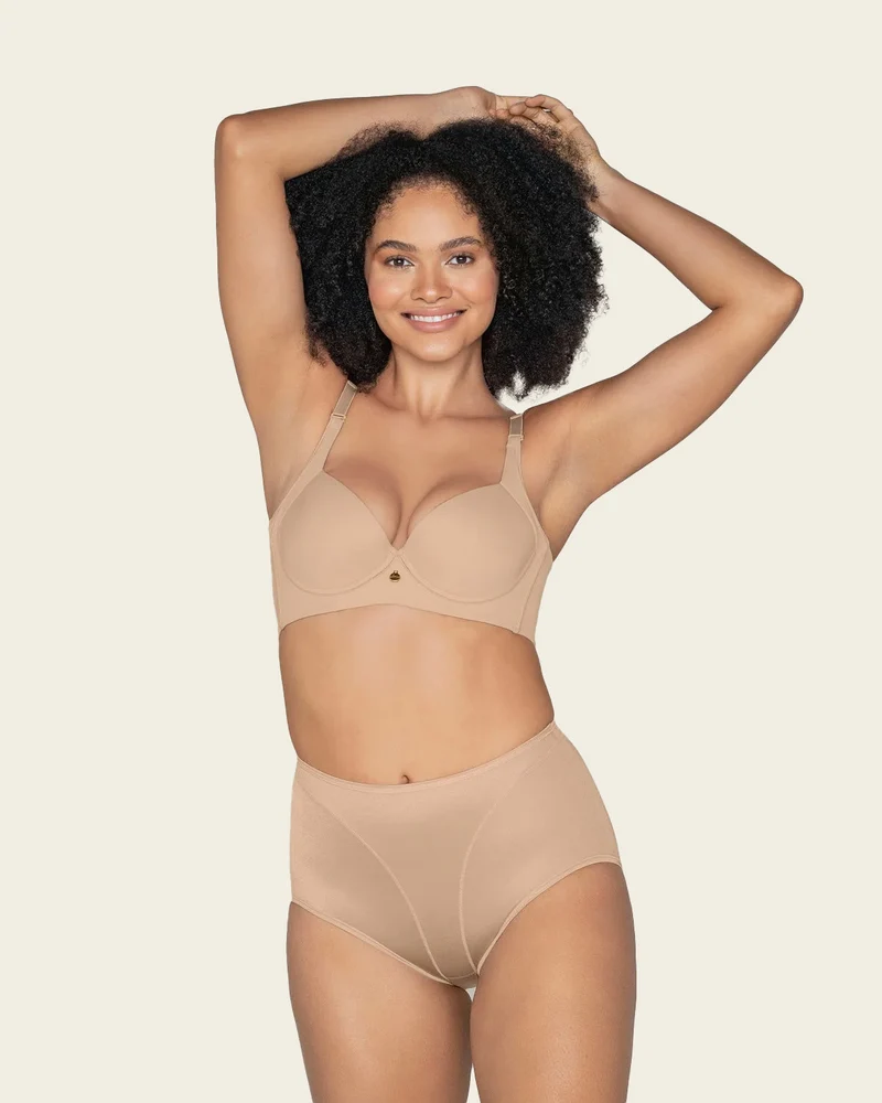 Pack de 2 culottes gainantes classiques avec contrôle du ventre en douceur