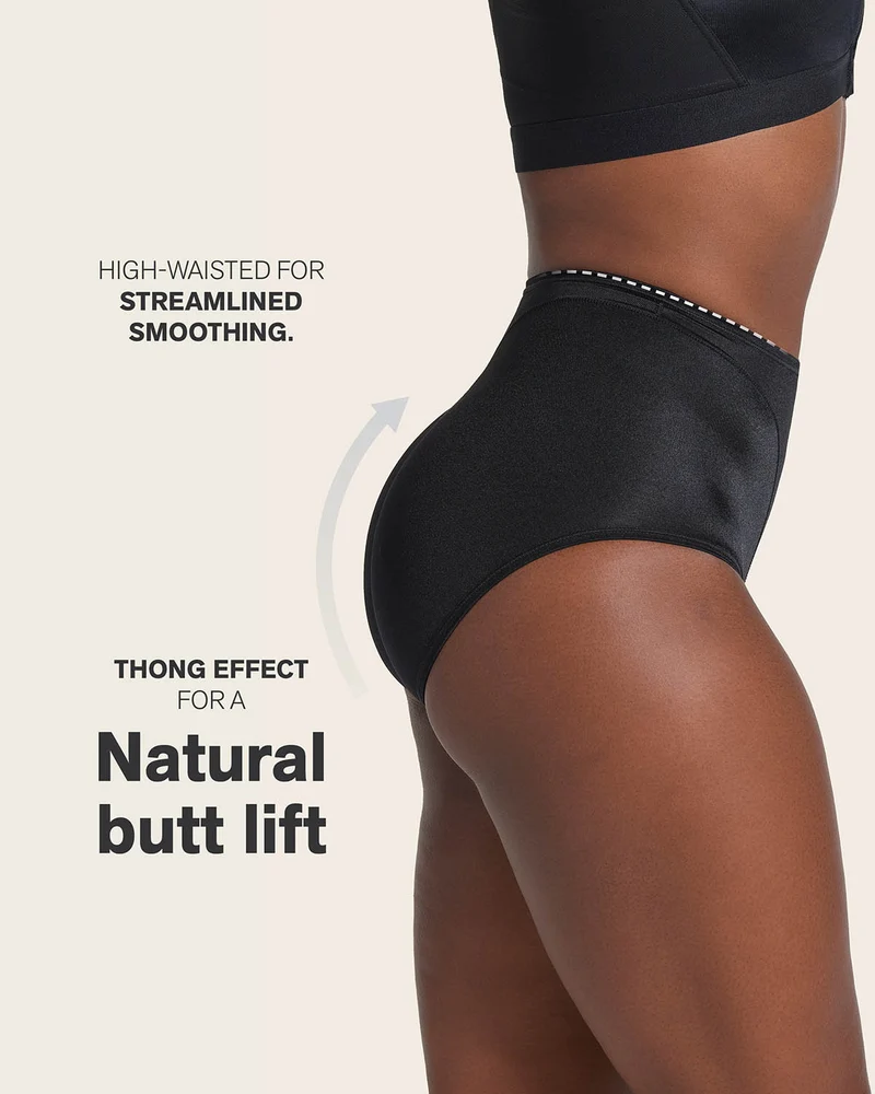 Pack de 2 culottes gainantes classiques avec contrôle du ventre en douceur