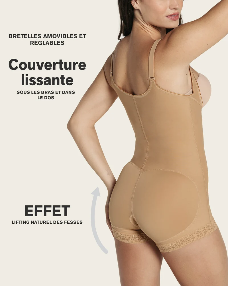Shorty gainant amincissant les fesses