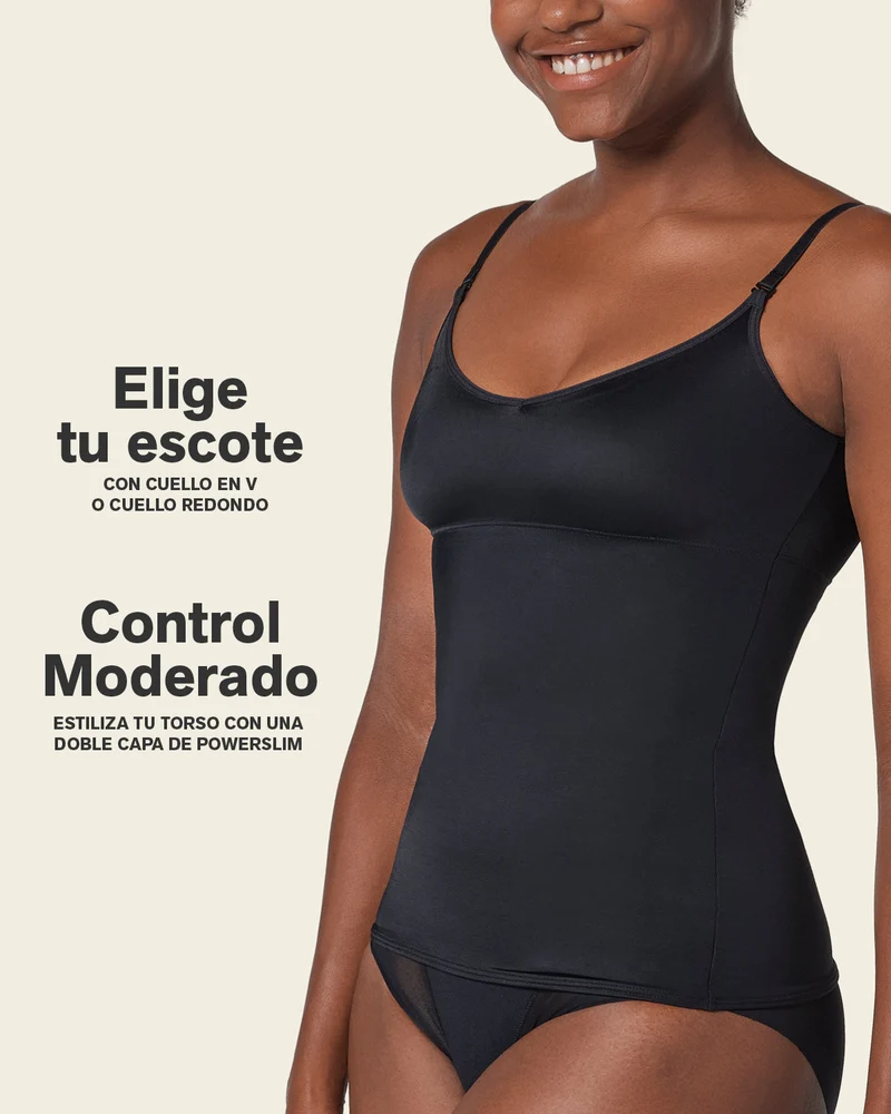 Caraco polyvalent avec contrôle abdominal