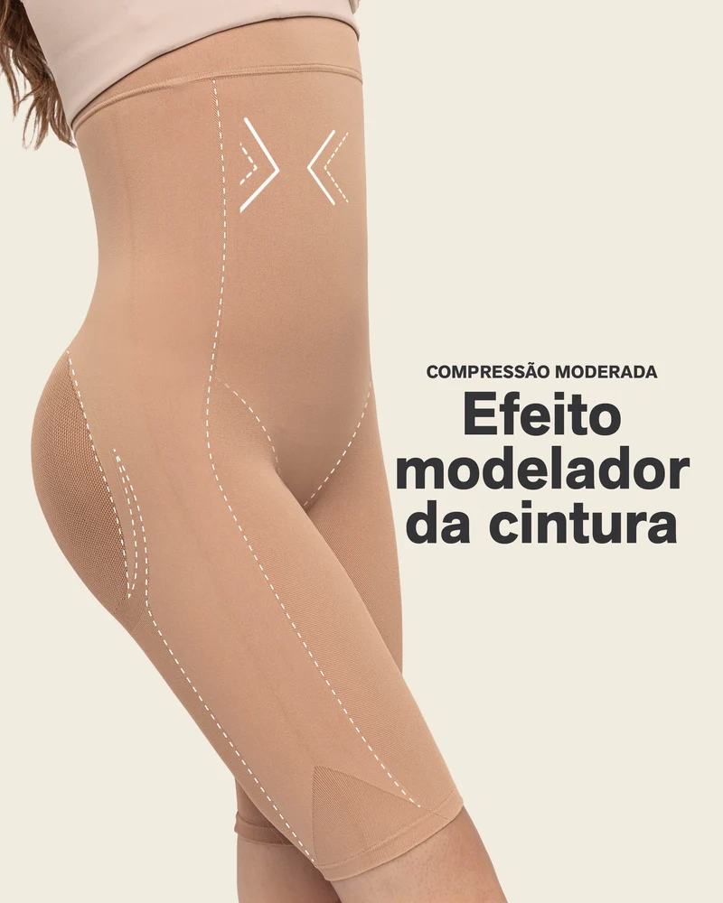 Shorty gainant super taille haute invisible liftant les fesses