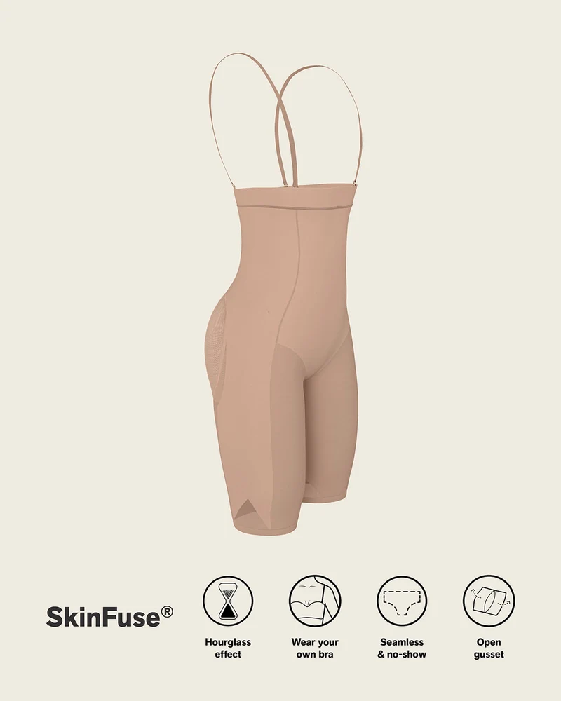 Shorty gainant super taille haute invisible liftant les fesses