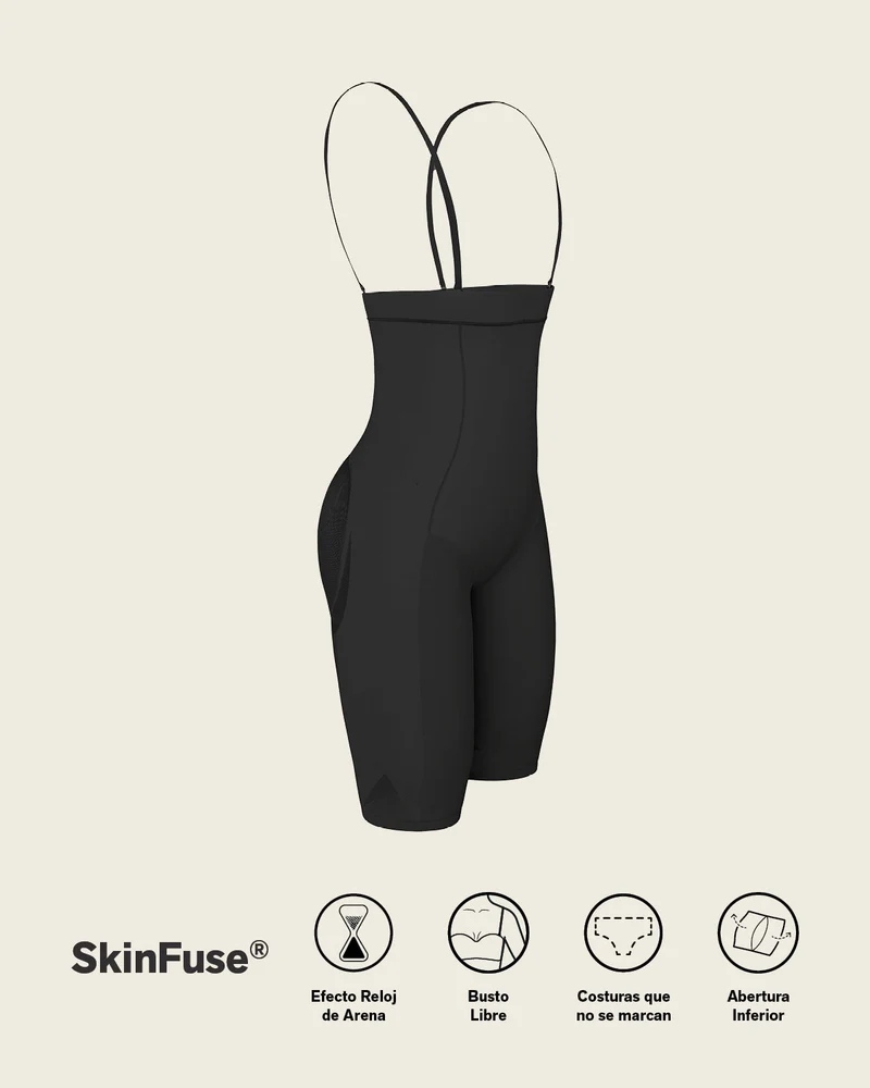 Shorty gainant super taille haute invisible liftant les fesses