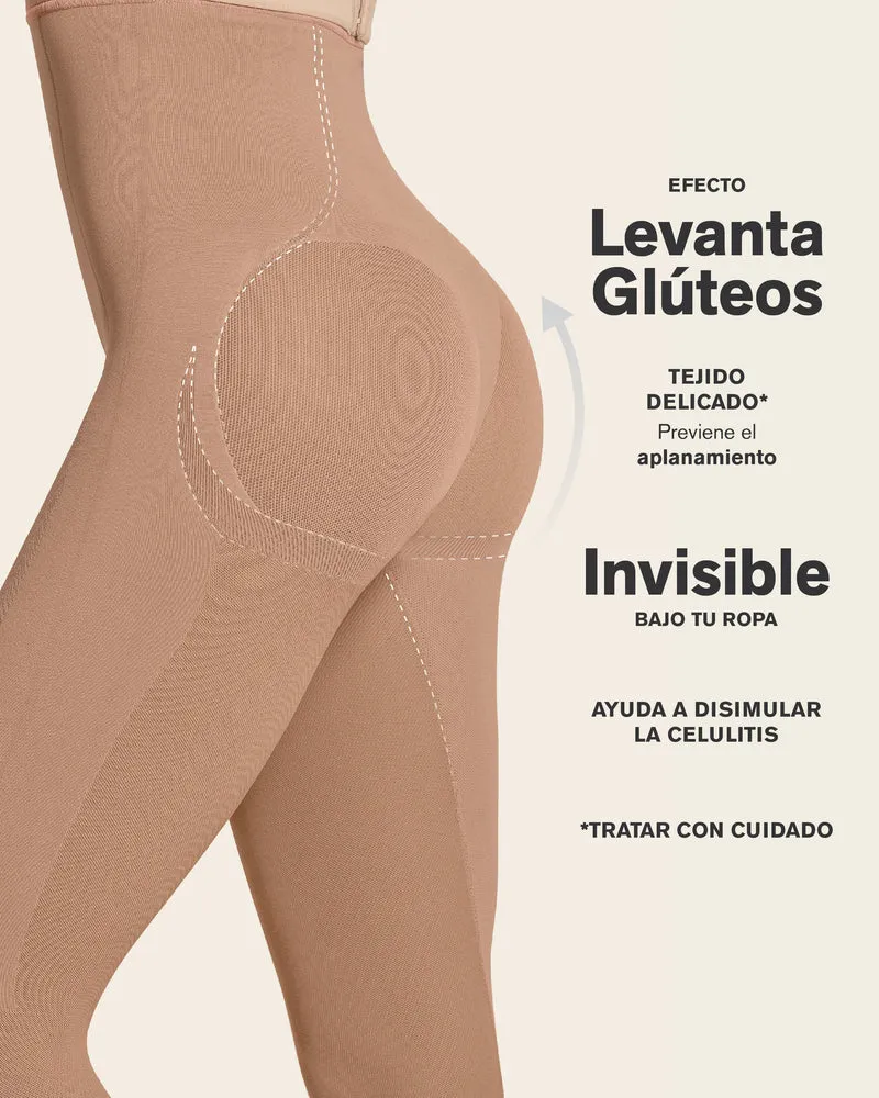 Body invisible avec compression des jambes et rehaussement des fesses