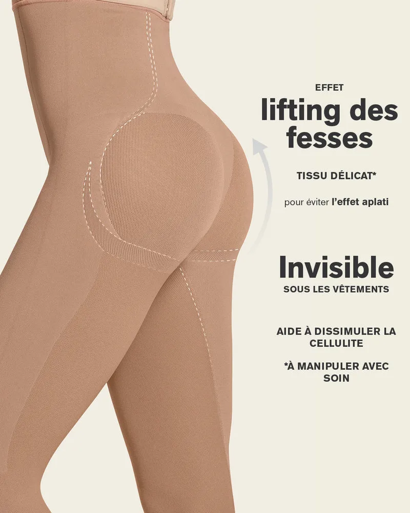 Body invisible avec compression des jambes et rehaussement des fesses