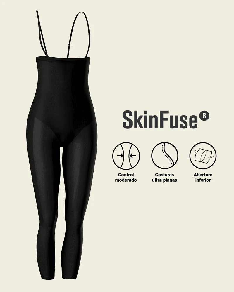 Body invisible avec compression des jambes et rehaussement des fesses