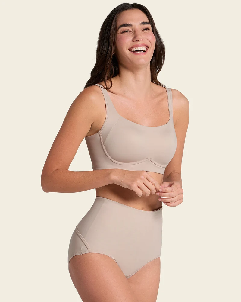 Culotte gainante post-partum à contrôle fort