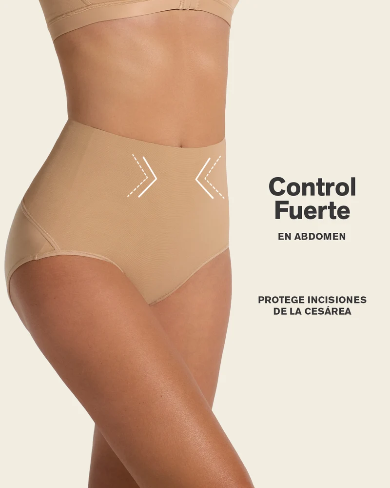 Culotte gainante post-partum à contrôle fort