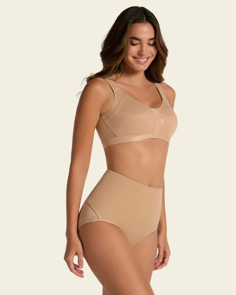 Culotte gainante post-partum à contrôle fort