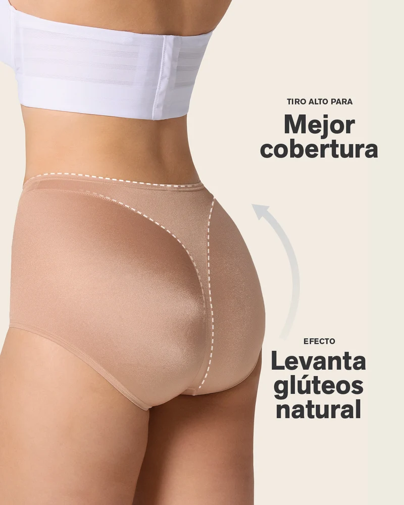 Culotte gainante classique de contrôle modéré sur l'abdomen