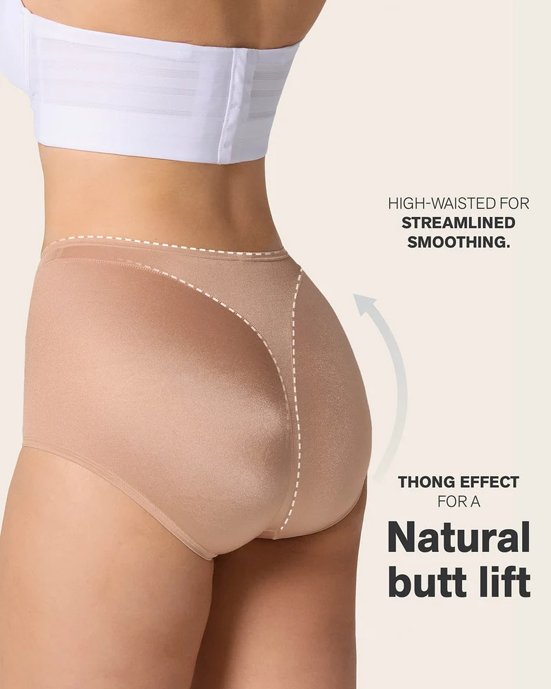 Culotte gainante classique de contrôle modéré sur l'abdomen