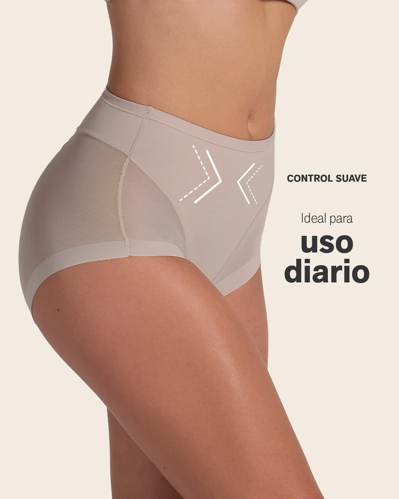 Culotte classique invisible avec tulle