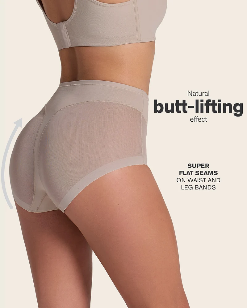 Culotte classique invisible avec tulle