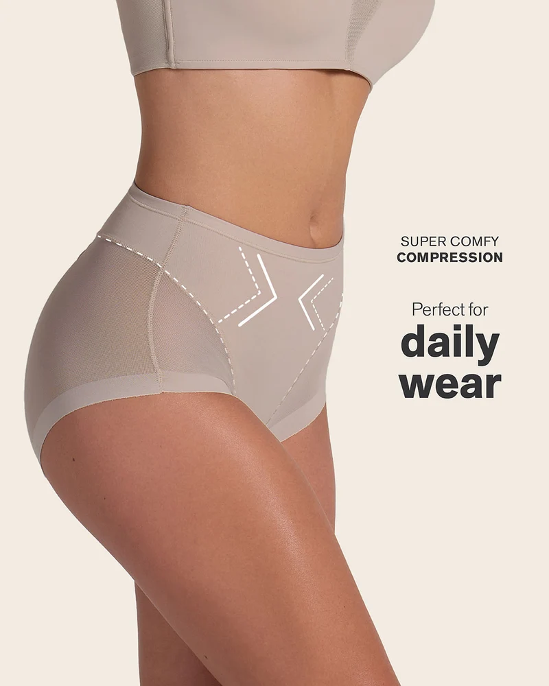 Culotte classique invisible avec tulle