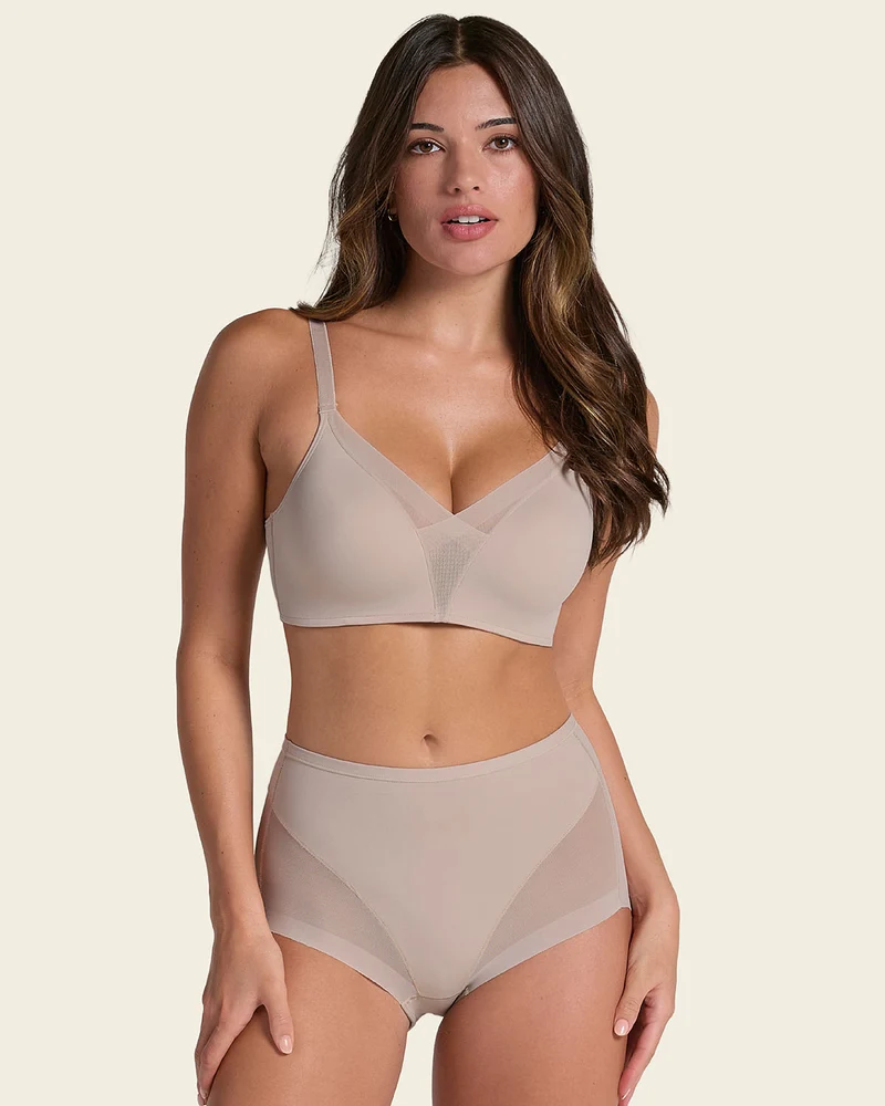 Culotte classique invisible avec tulle