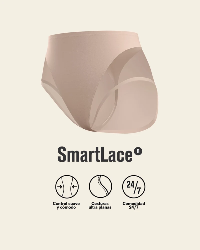 Culotte classique invisible avec tulle