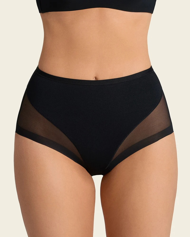 Culotte classique invisible avec tulle