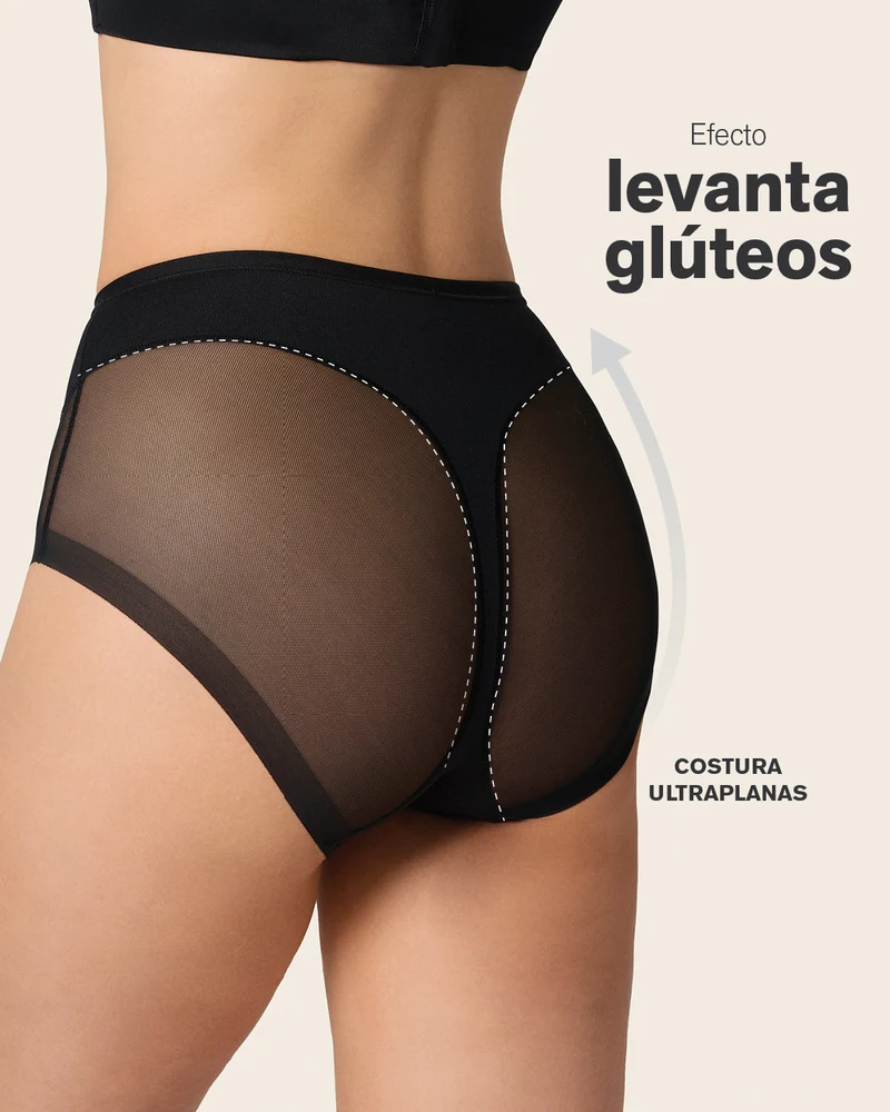 Culotte classique invisible avec tulle