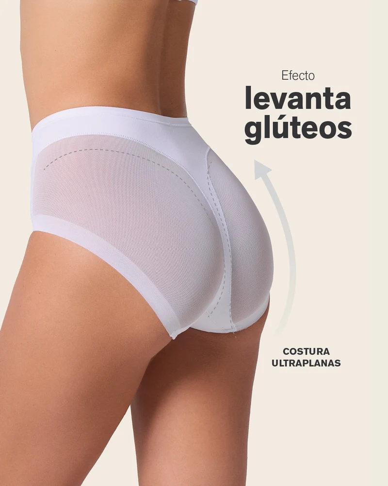 Culotte classique invisible avec tulle
