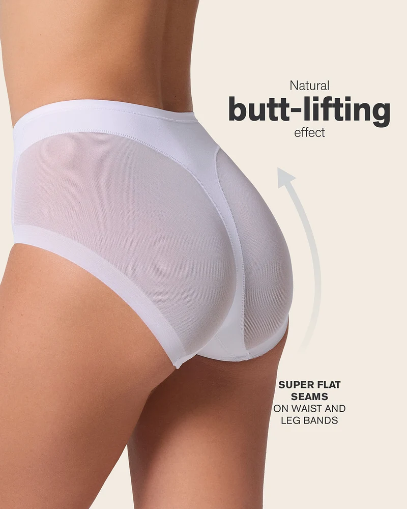Culotte classique invisible avec tulle