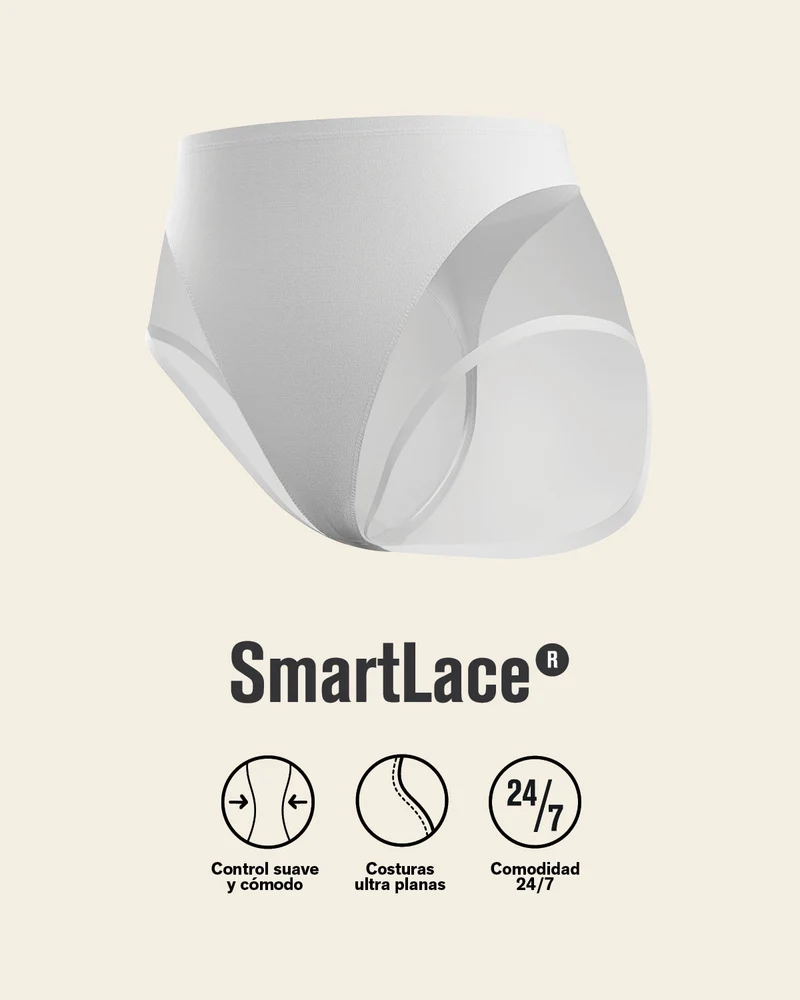 Culotte classique invisible avec tulle