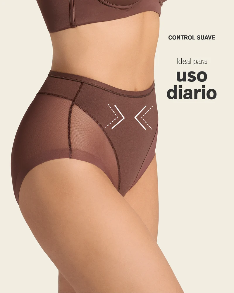 Culotte classique invisible avec tulle