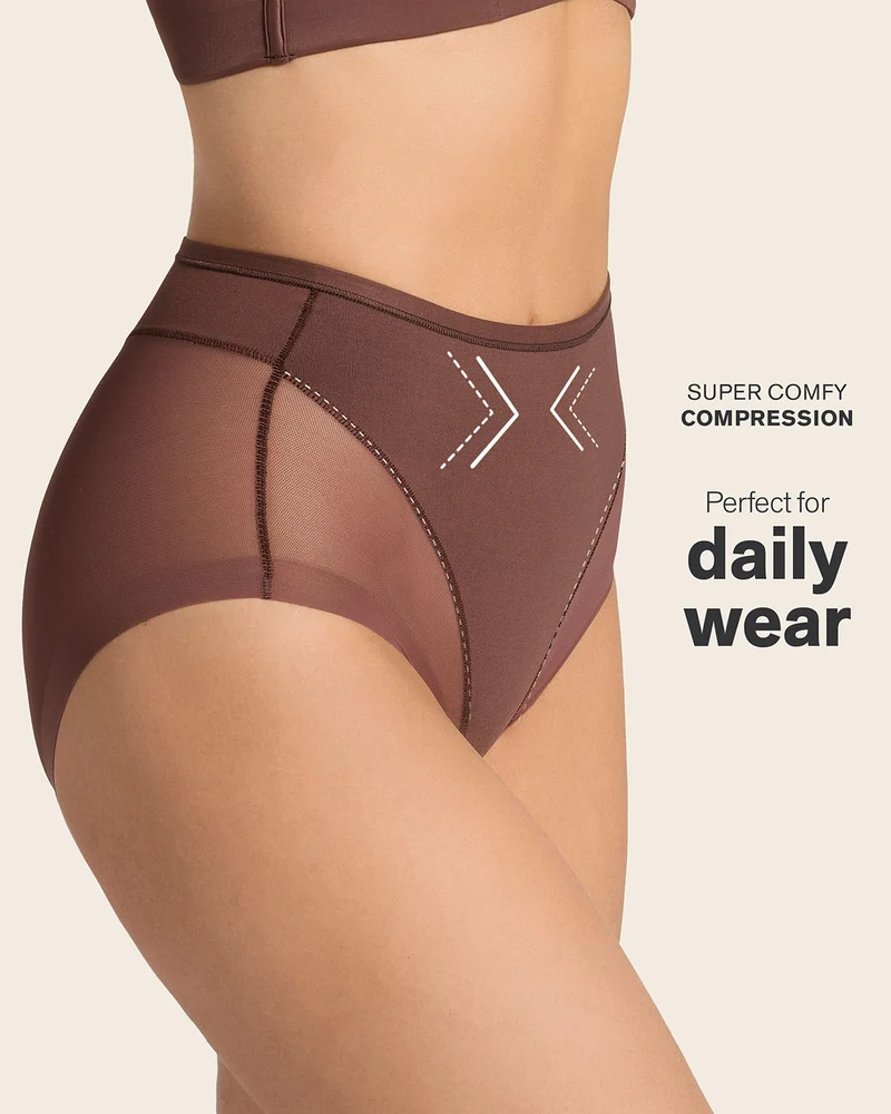 Culotte classique invisible avec tulle
