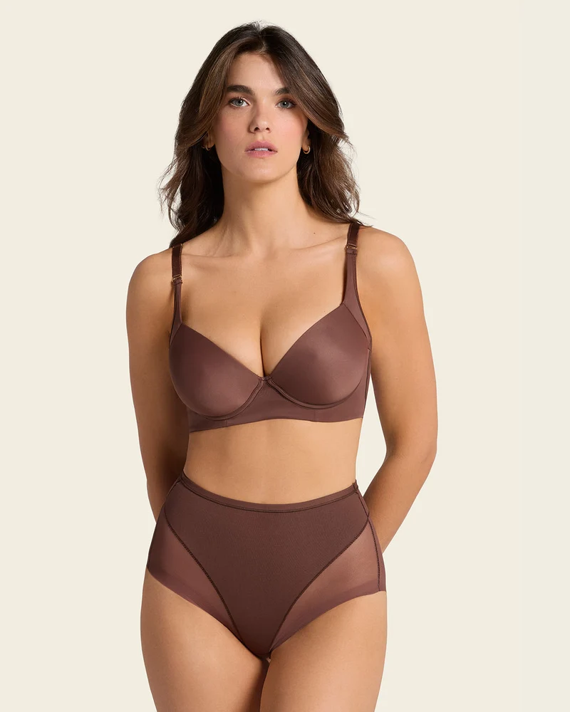 Culotte classique invisible avec tulle