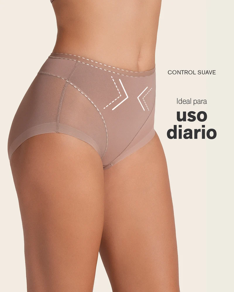 Culotte classique invisible avec tulle