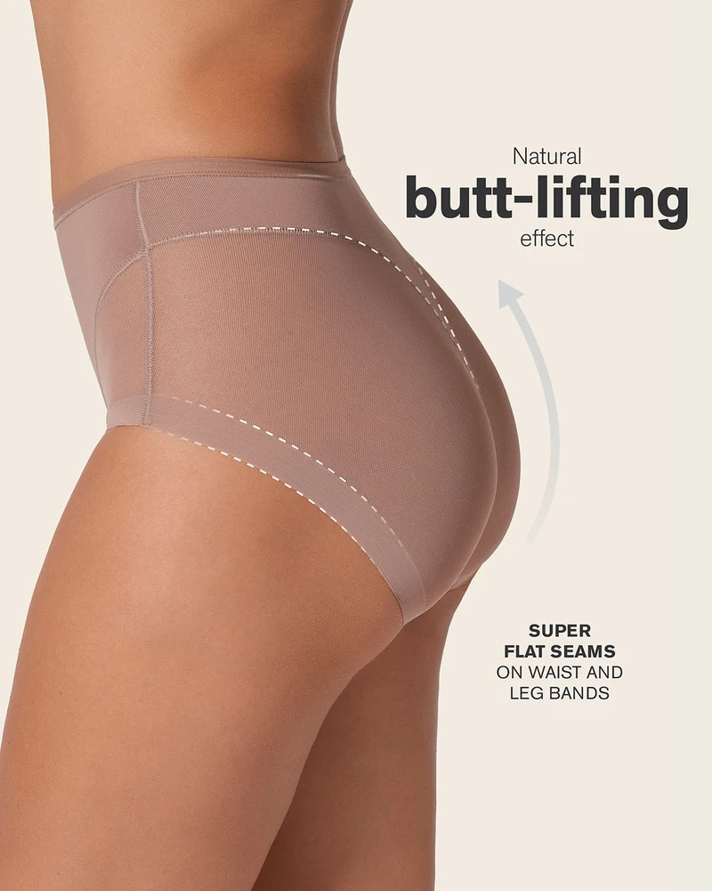 Culotte classique invisible avec tulle