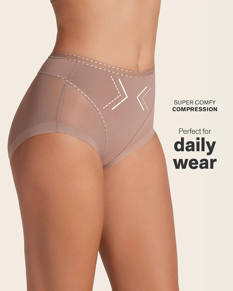 Culotte classique invisible avec tulle