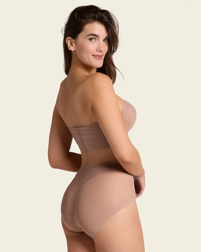 Culotte classique invisible avec tulle