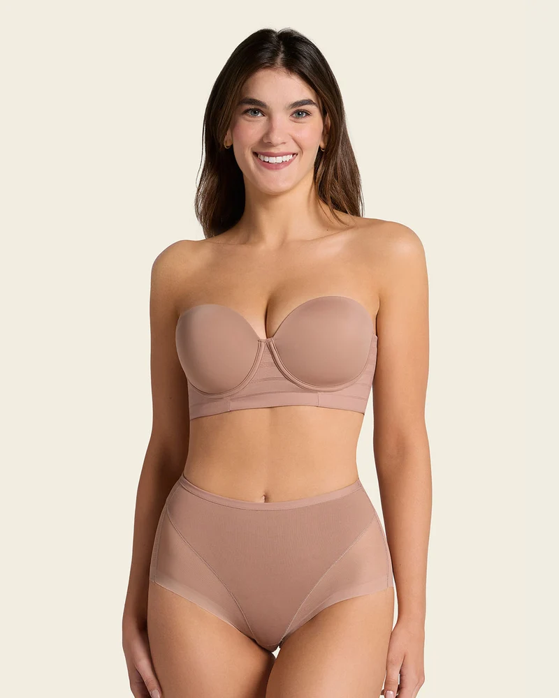 Culotte classique invisible avec tulle