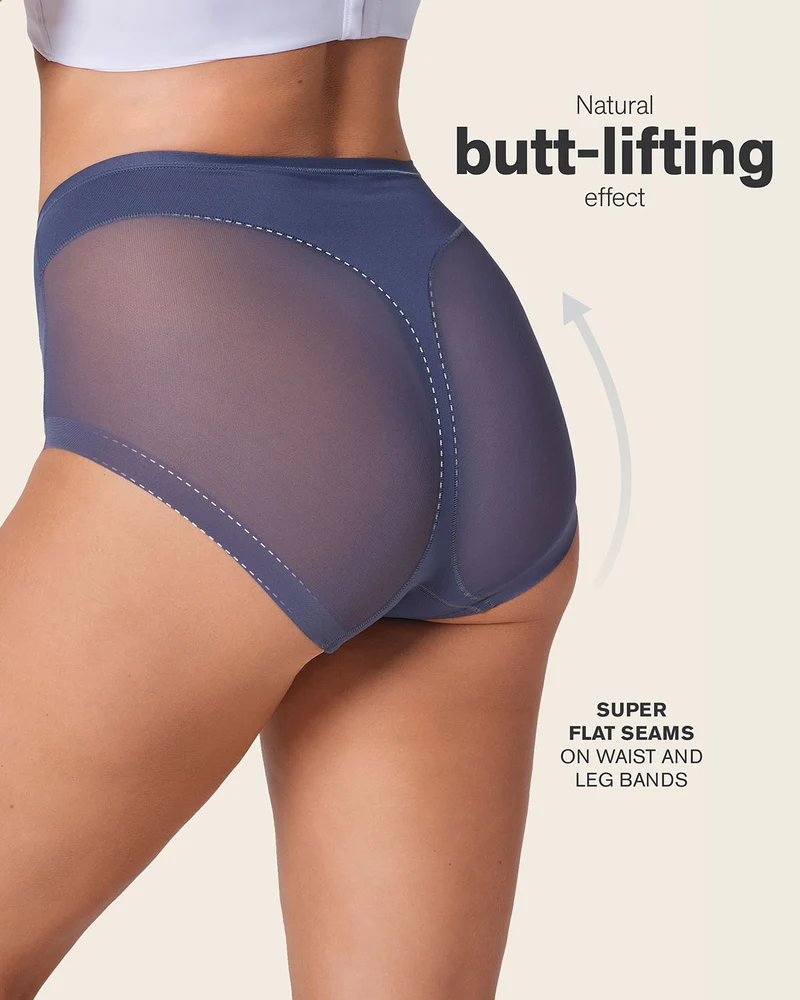 Culotte classique invisible avec tulle