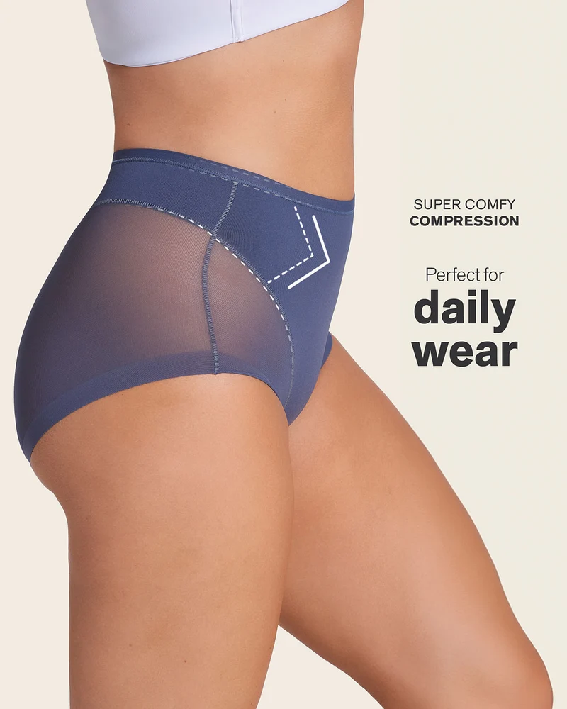 Culotte classique invisible avec tulle