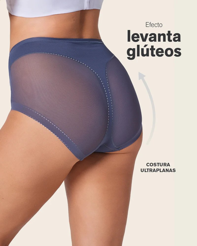 Culotte classique invisible avec tulle