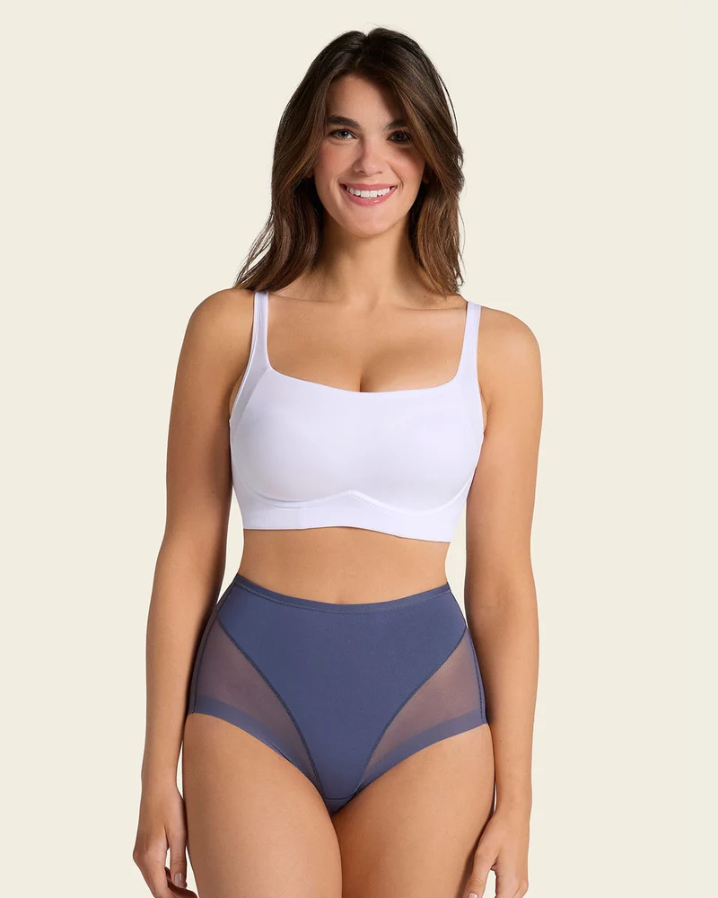 Culotte classique invisible avec tulle