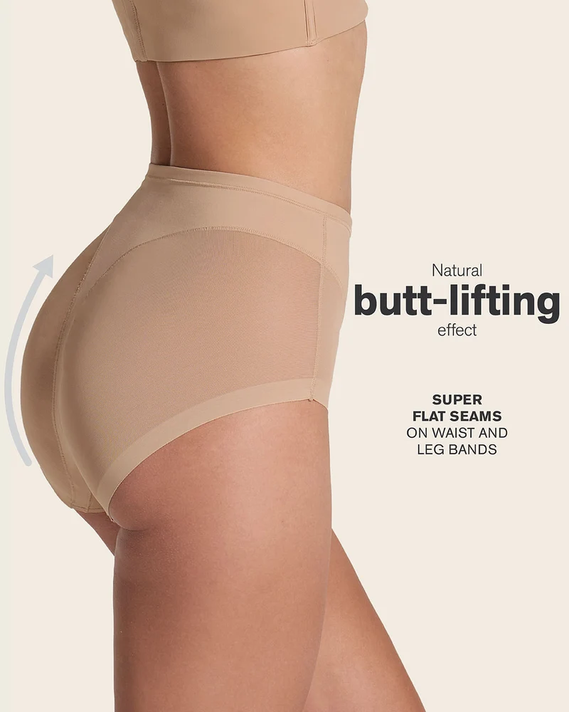 Culotte classique invisible avec tulle