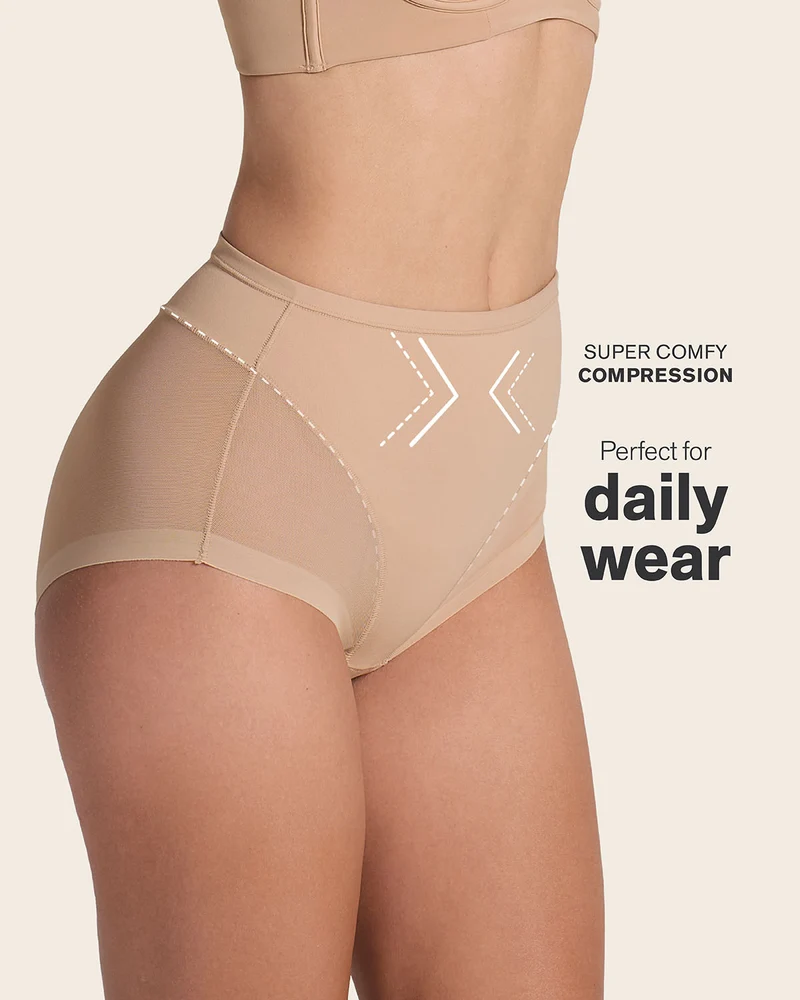 Culotte classique invisible avec tulle
