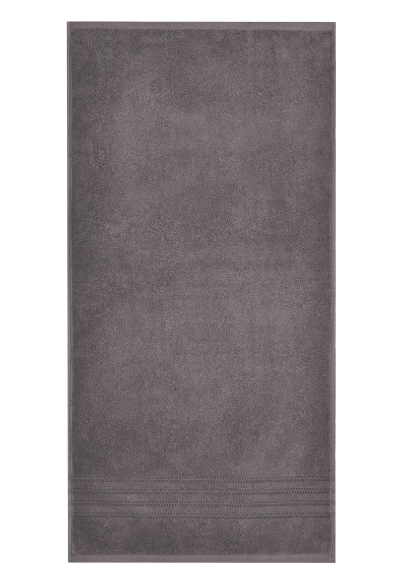 Handtuch 50x100 cm Anthrazit - SCHIESSER Home