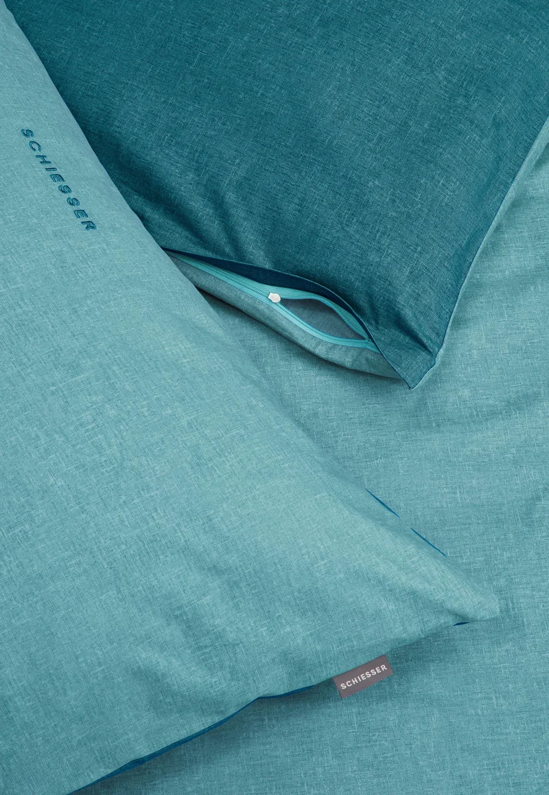 Bettwäscheset 2-teilig Blau- SCHIESSER Home