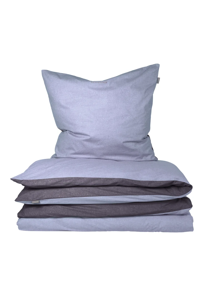 Bettwäscheset 2-teilig Blau/Grau - SCHIESSER Home