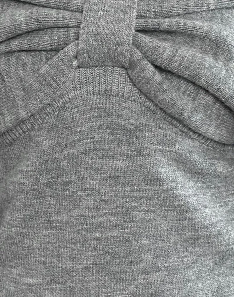 Pull Sikuna Bow en gris