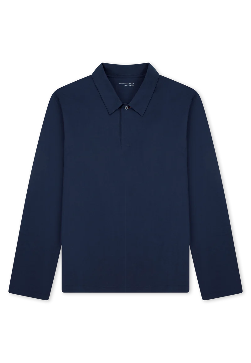 Poloshirt Blau - Mix+Relax