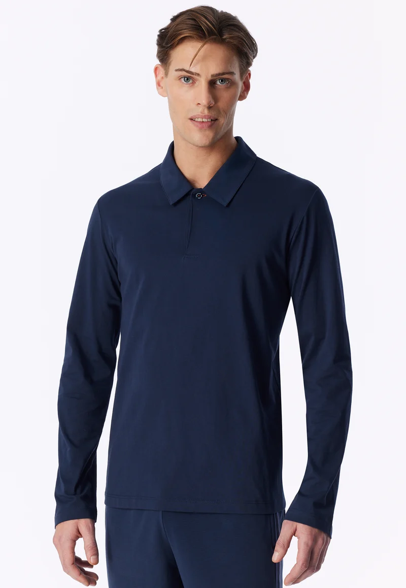 Poloshirt Blau - Mix+Relax