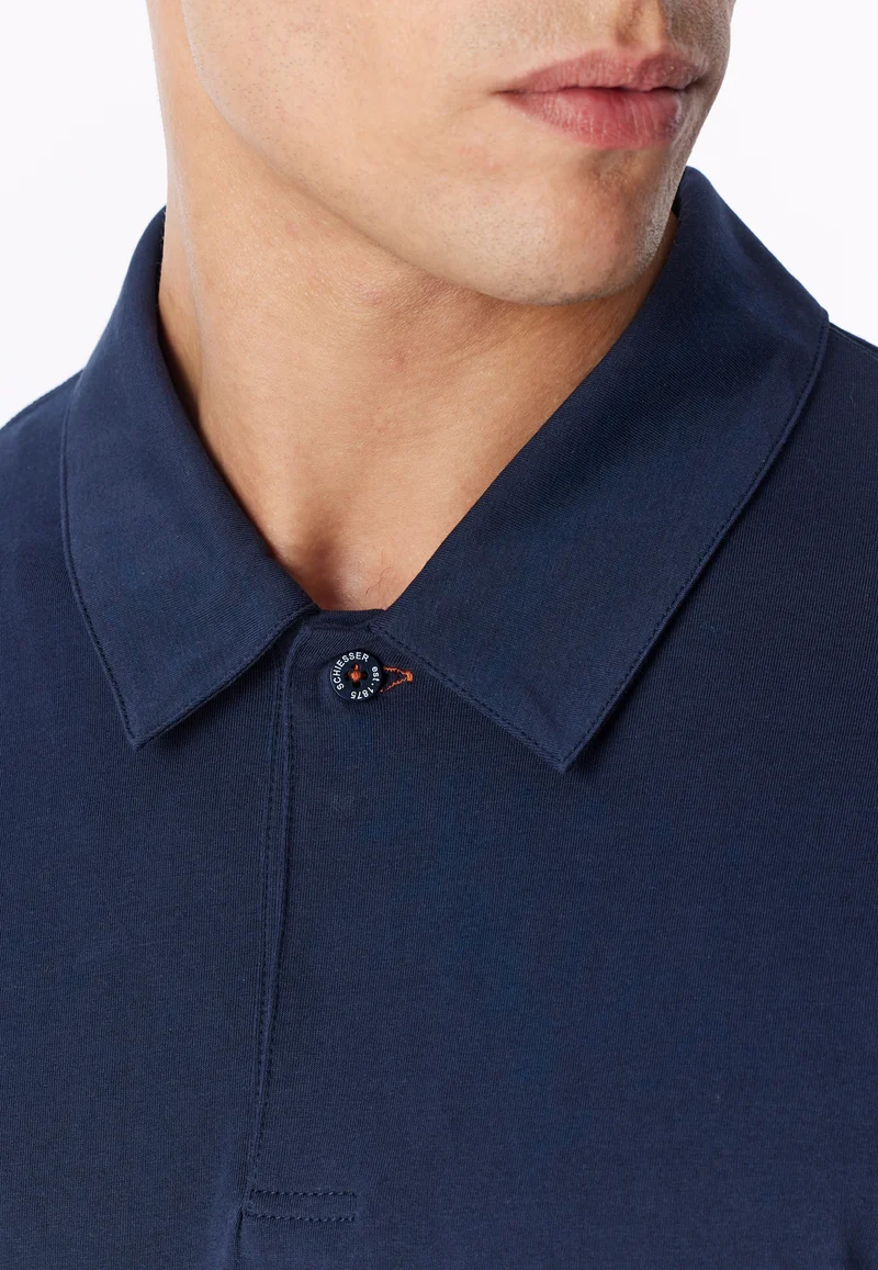 Poloshirt Blau - Mix+Relax