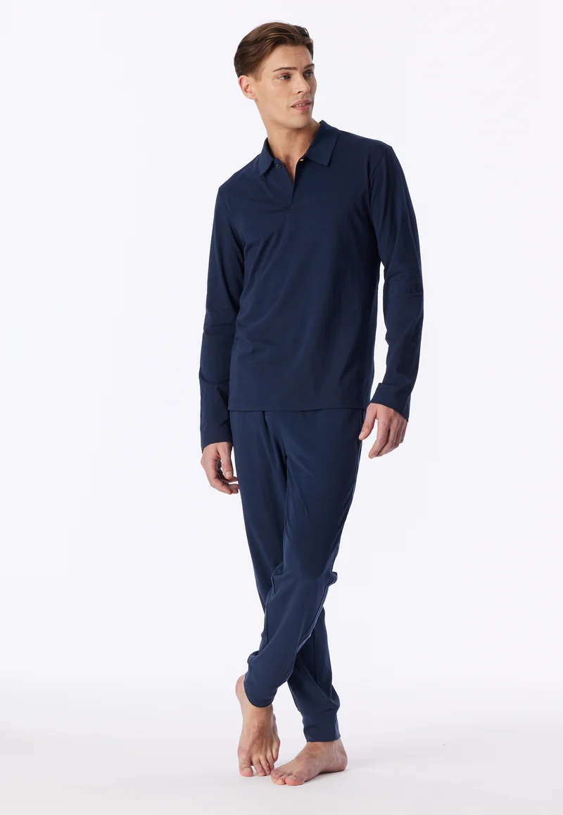 Poloshirt Blau - Mix+Relax