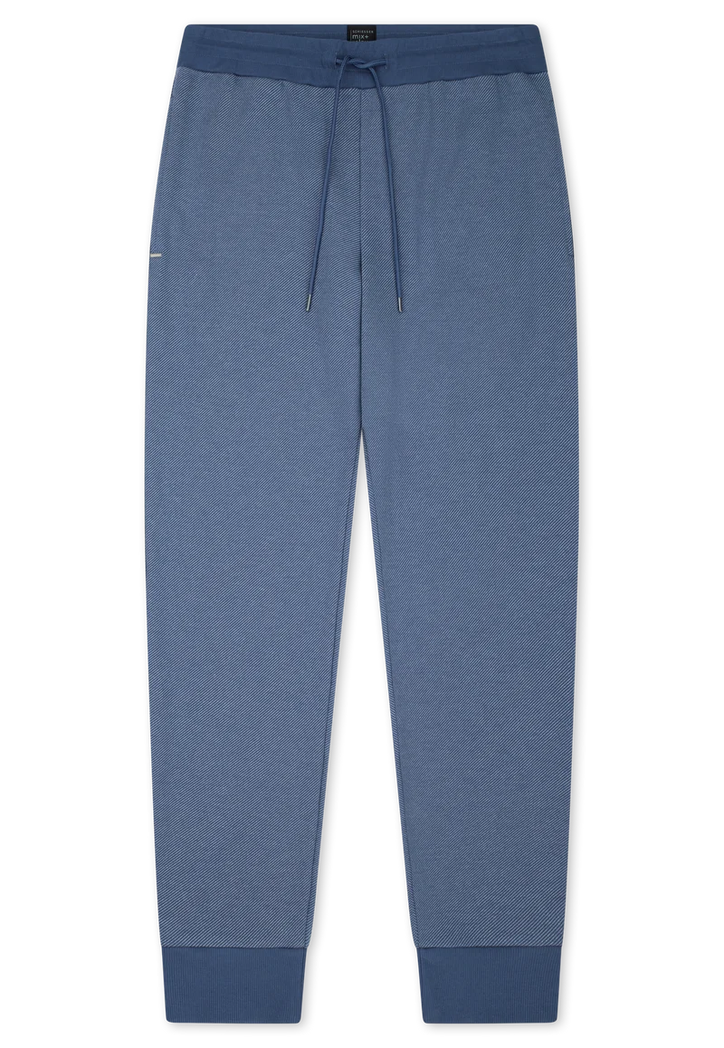 Hose mit Bündchen Blau - Mix+Relax