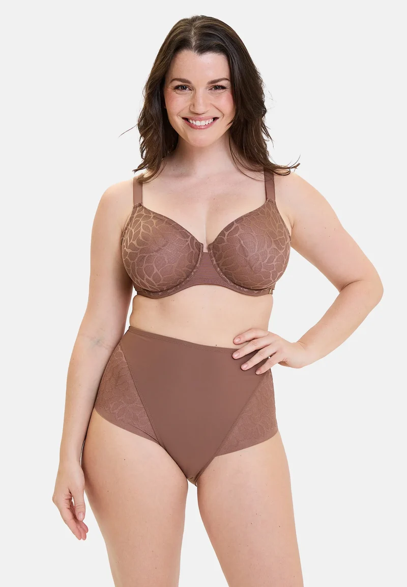 Soutien-gorge emboitant Perfect Curves Marron Muscade