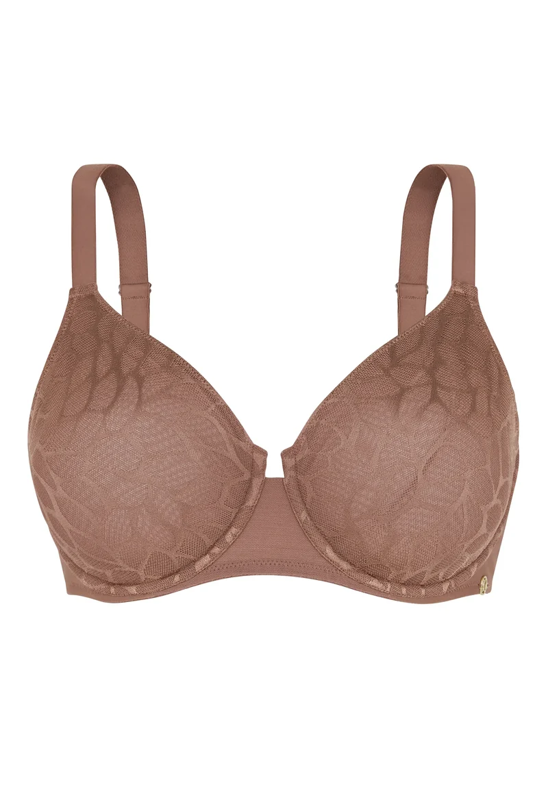 Soutien-gorge emboitant Perfect Curves Marron Muscade